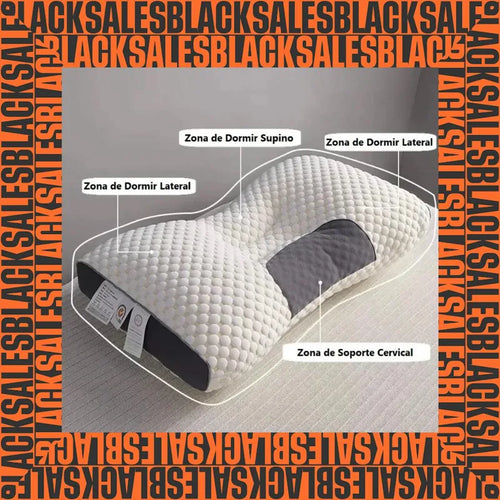 Almohada cervical ergonómica