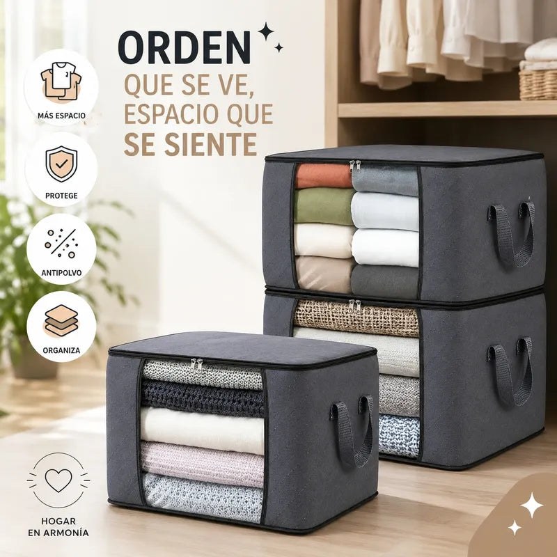 Organizador de Ropa Ahorra Espacio